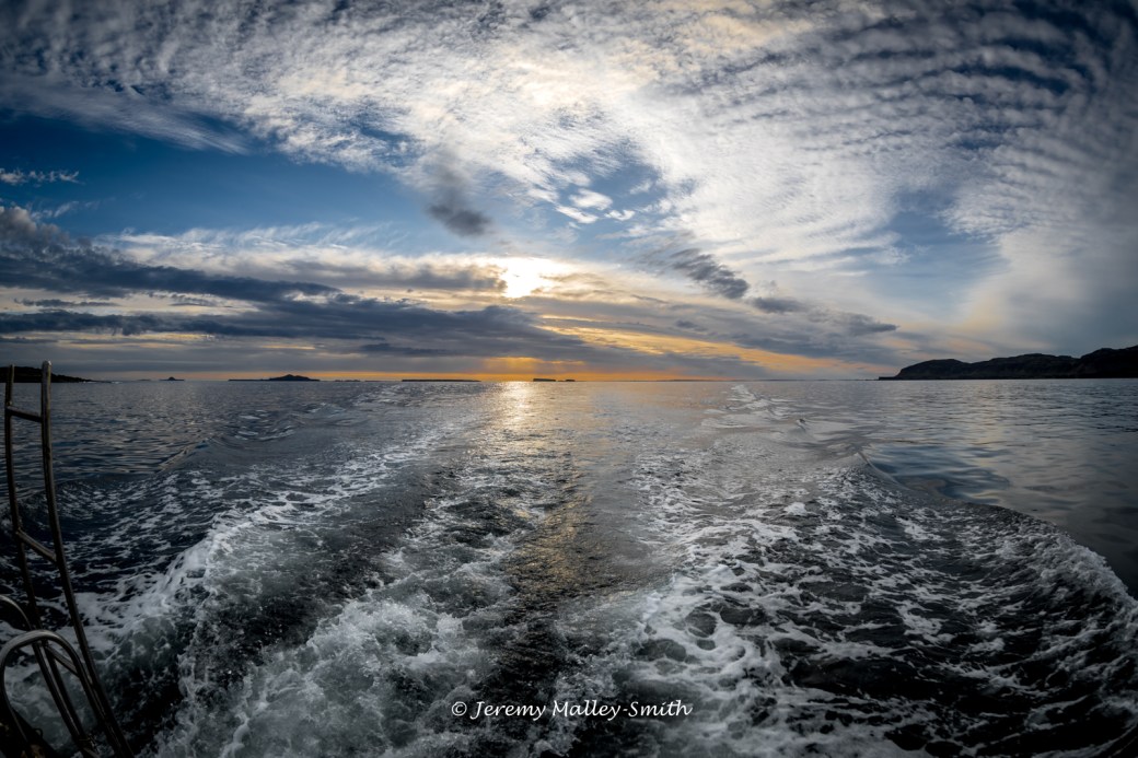 Sunset Out To The Treshnish Isles
